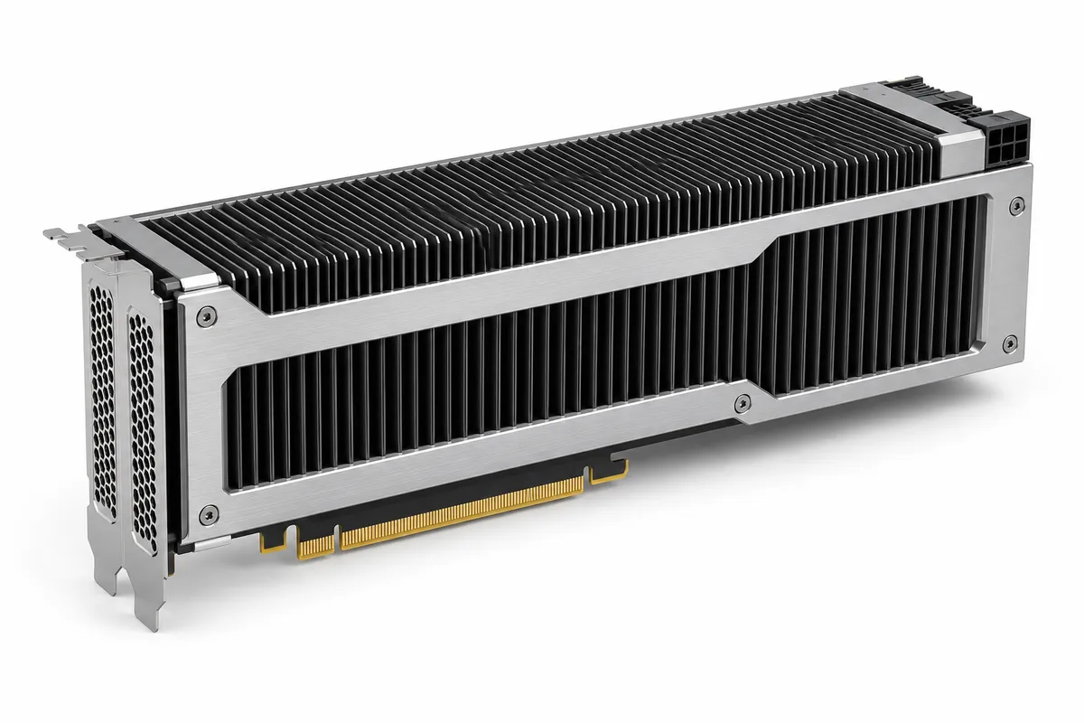 A data-centre GPU card.
